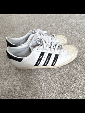 adidas White and Black Men’s Sneakers